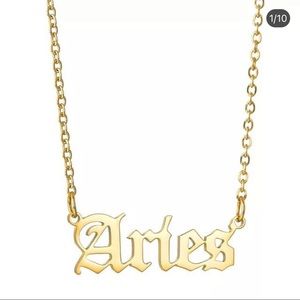 Aries Zodiac Anklet (Gold)